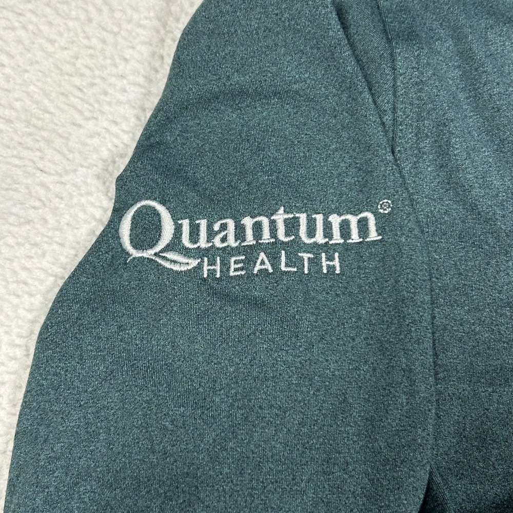 Rhoback Quarter Zip Pullover Mens Large Green NWT The Ponderosa Performance Golf - Picture 3 of 5